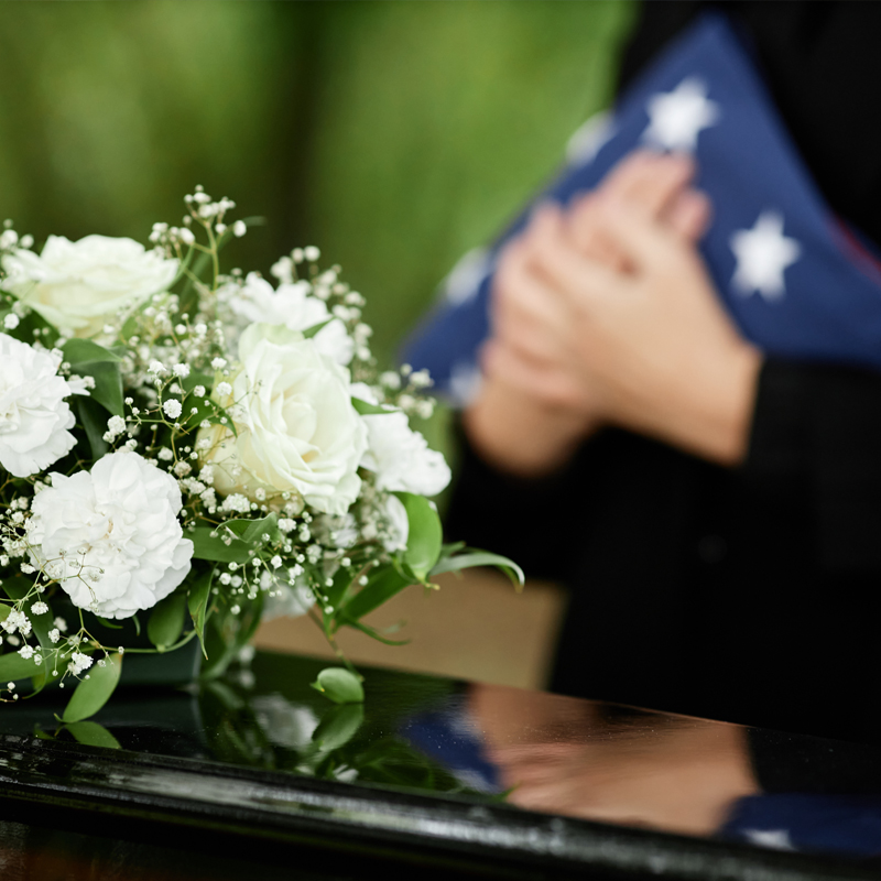 veteran funeral service
